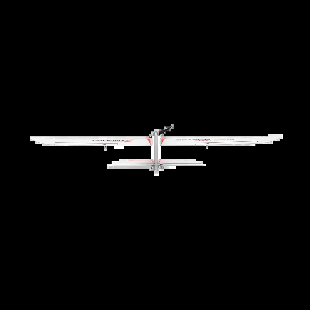 Phoenixs 742-7 4 Channel 1600Mm Wingspan EPO RC Airplane with Streamline ABS Plastic Fuselage KIT/PNP