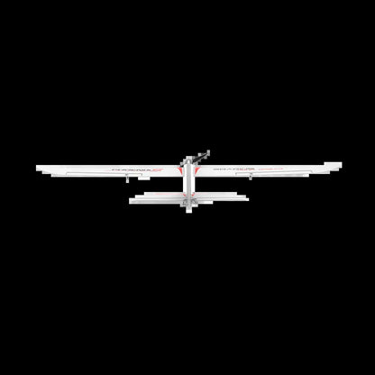 Phoenixs 742-7 4 Channel 1600Mm Wingspan EPO RC Airplane with Streamline ABS Plastic Fuselage KIT/PNP